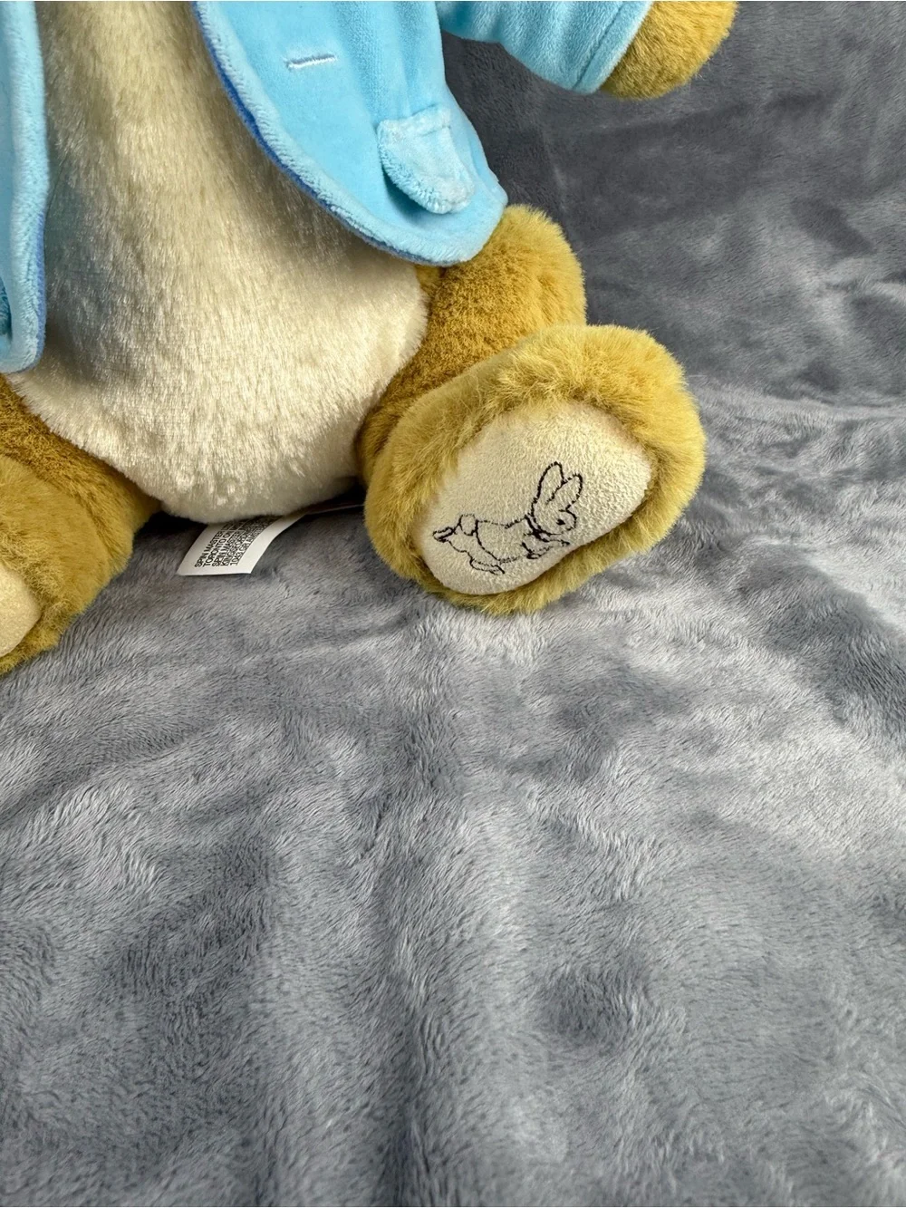 GUND Classic Beatrix Potter Peter Rabbit Deluxe Plush Stuffed Animal Blue Coat